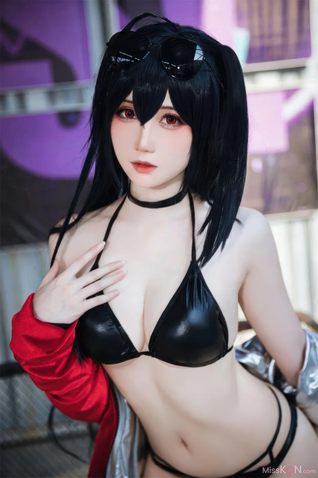 Coser@焖焖碳: 碧蓝航线 大凤 赛车服 (32 photos)