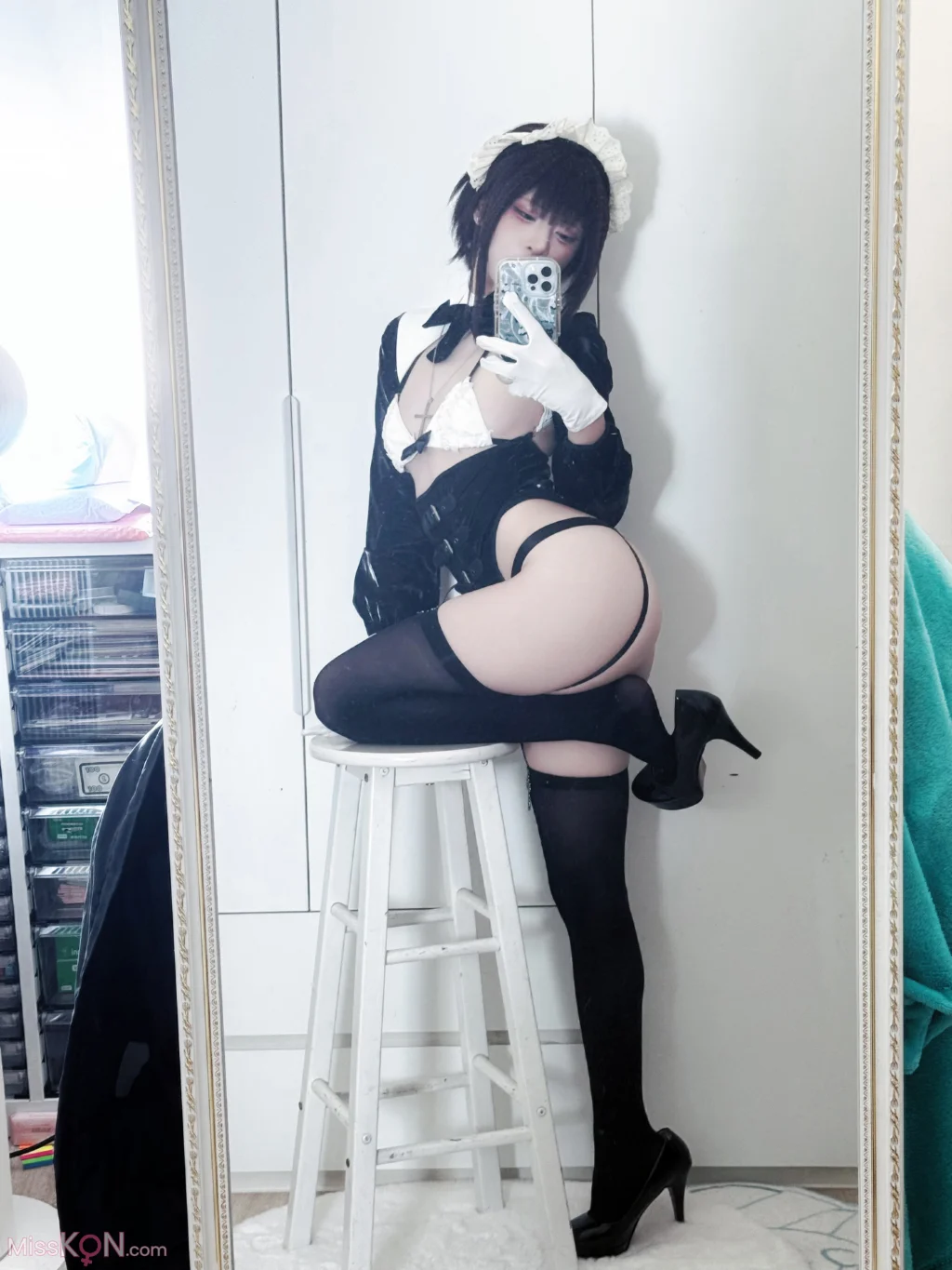 Coser@纸悦Etsu_ko: 叛逆女仆 (36 photos)