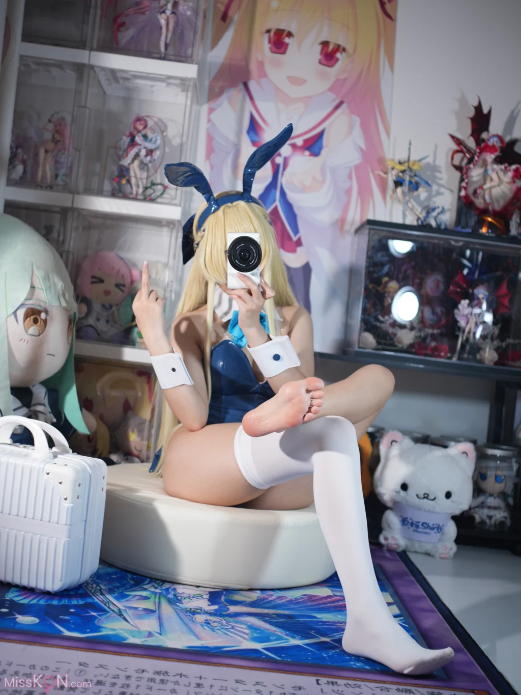 Coser@白栎Shirly: 蔚蓝档案 飞鸟马时 兔女郎 (148 photos + 24 videos)