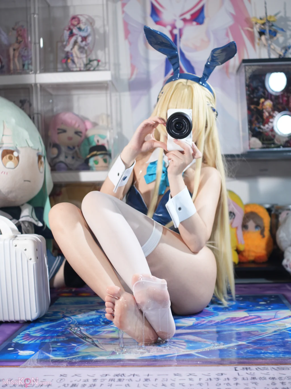 Coser@白栎Shirly: 蔚蓝档案 飞鸟马时 兔女郎 (148 photos + 24 videos)