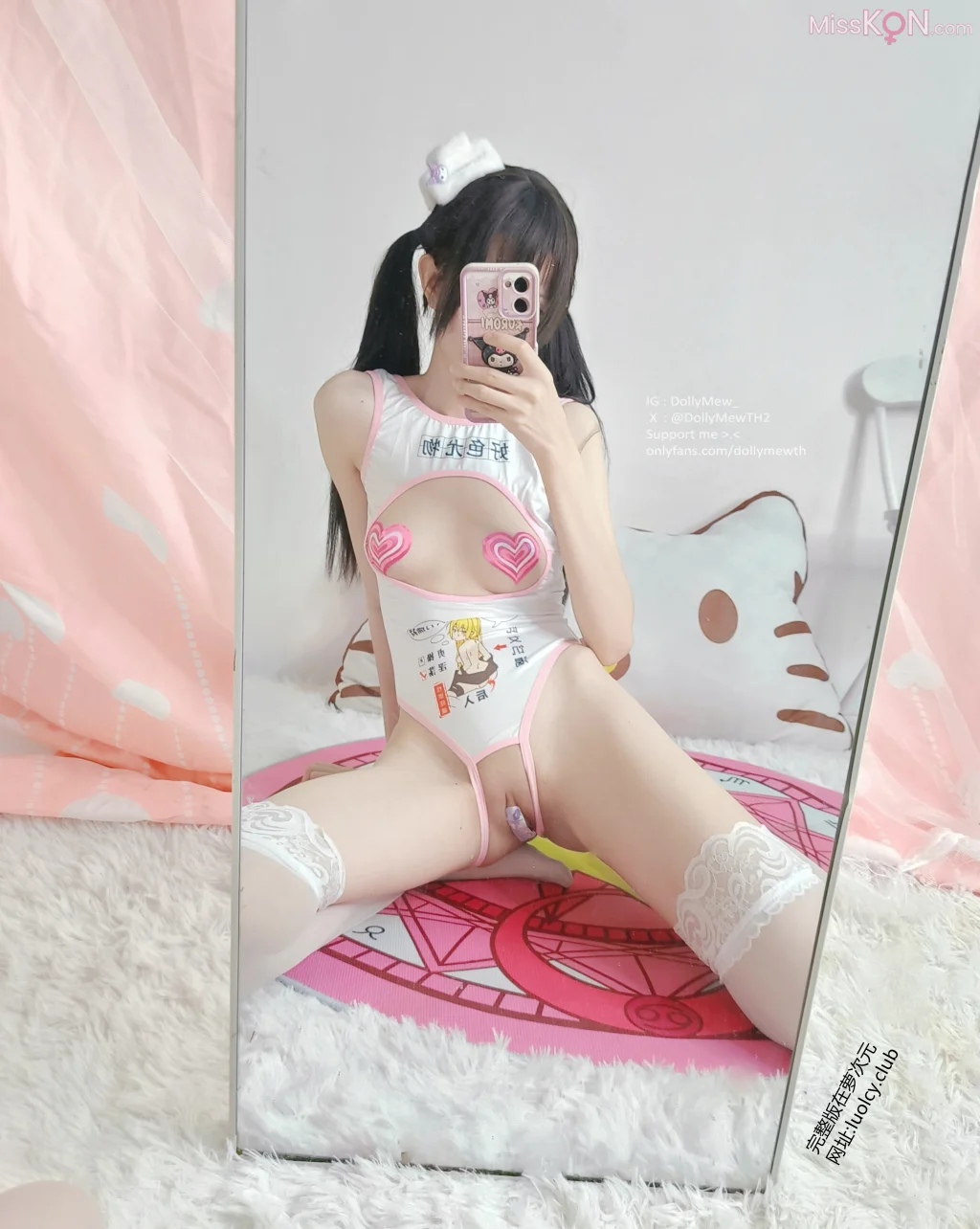 [OtherXXX] DollyMew(DollyMewTH2): 白虎萝莉双马尾订阅合集 (37 photos + 15 videos)