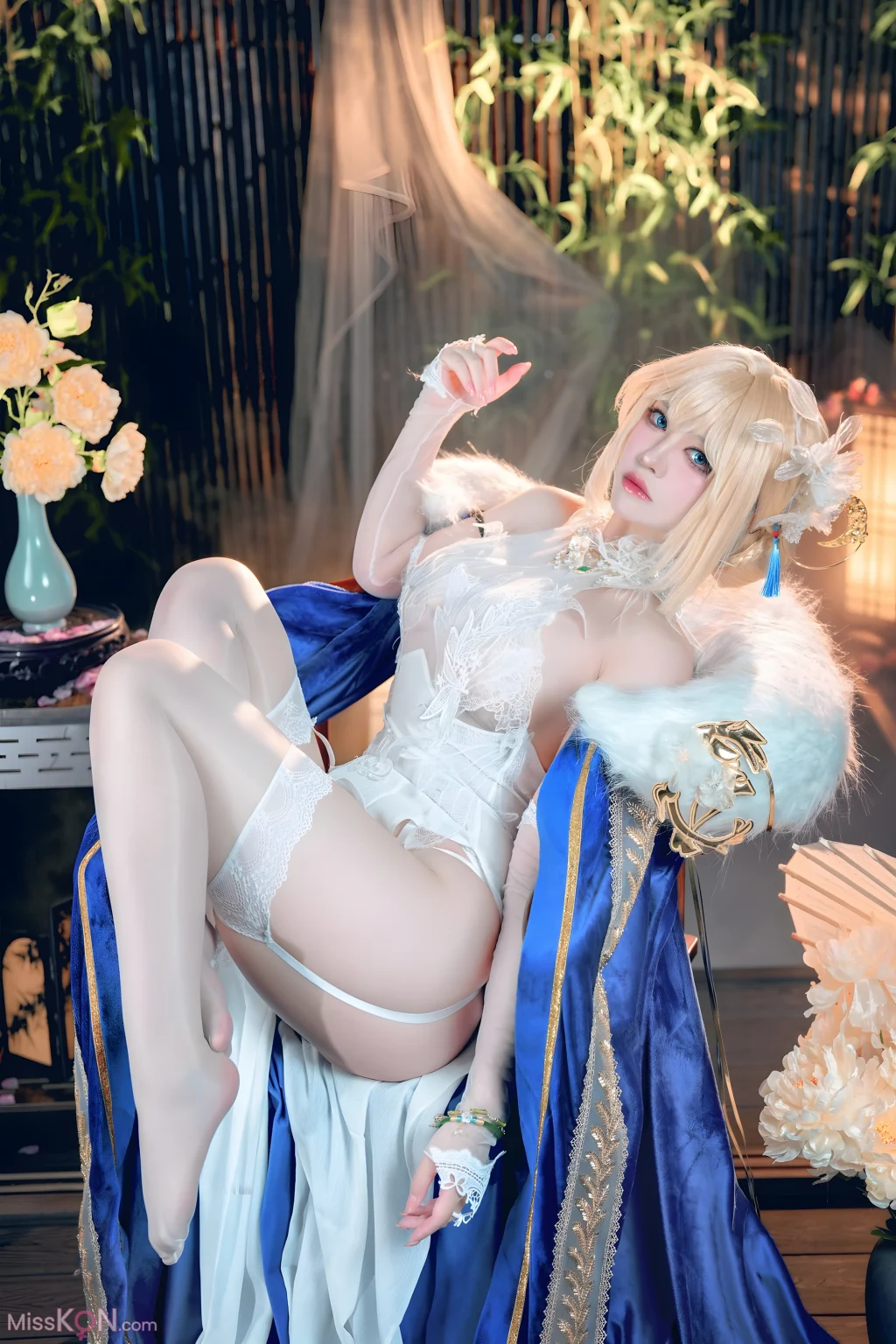 Coser@半半子: 贞德 灯花祝装圣女 灯火佳期 (58 photos)