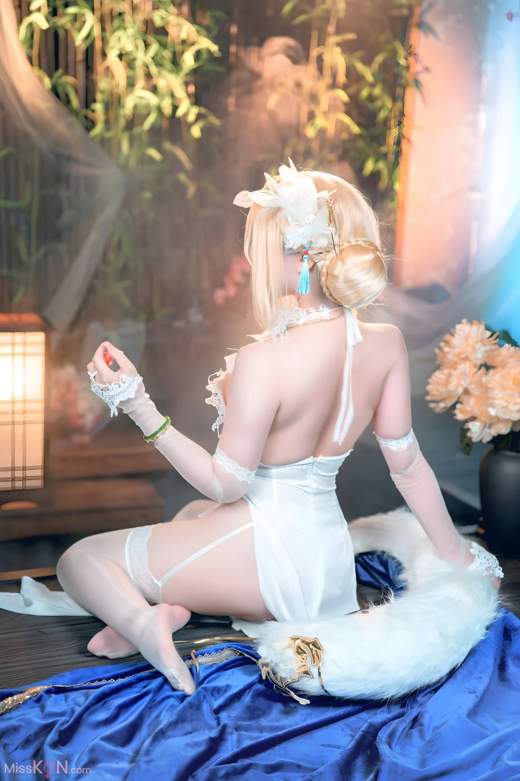 Coser@半半子: 贞德 灯花祝装圣女 灯火佳期 (58 photos)
