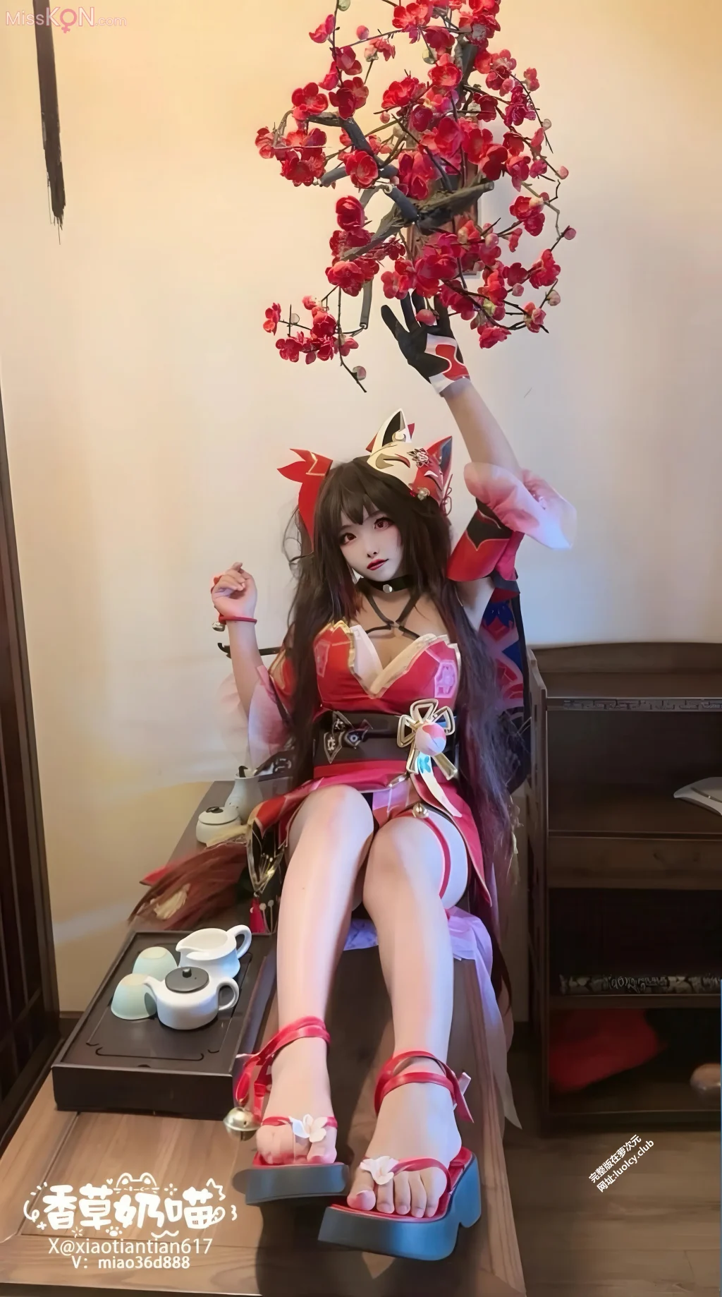 Coser@香草奶喵: 花火 (70 photos + 9 videos)