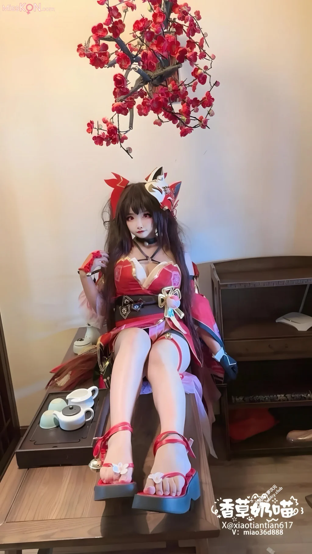 Coser@香草奶喵: 花火 (70 photos + 9 videos)