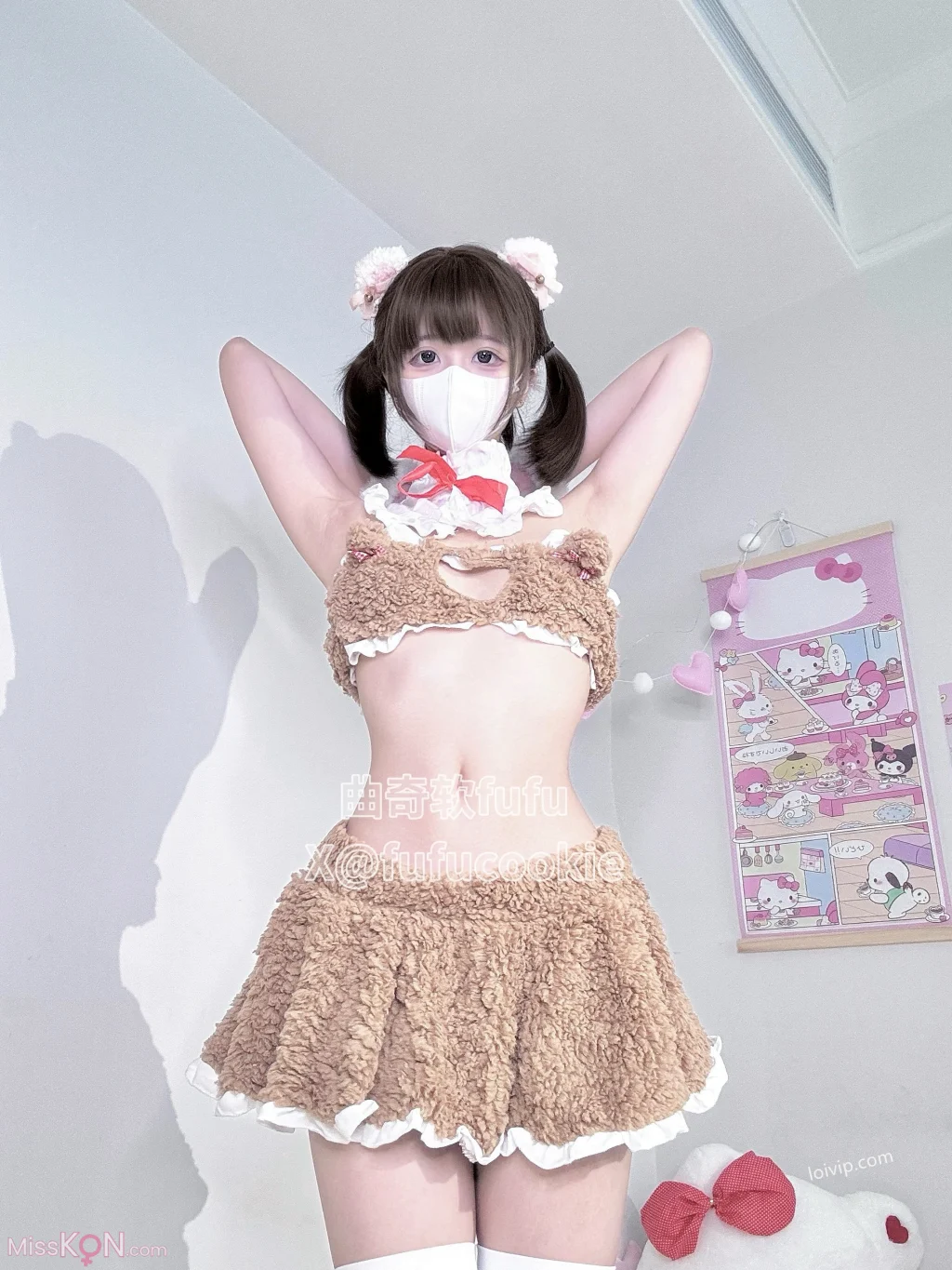 Coser@曲奇软fufu: OK绷小熊 (51 photos + 4 videos) – Page 3