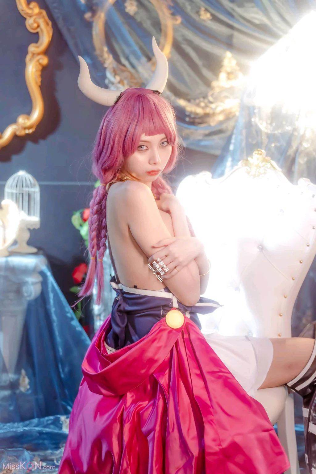 Coser@Haruka_ハルカ (Haruka芸希): 阿烏拉給我脫掉!｜雙女神的秘密快樂時光 (70 photos + 1 video) – Page 2