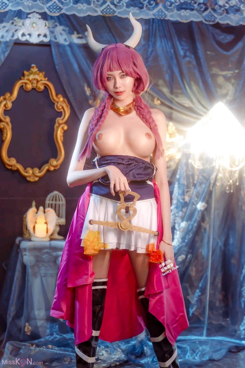 Coser@Haruka_ハルカ (Haruka芸希): 阿烏拉給我脫掉!｜雙女神的秘密快樂時光 (70 photos + 1 video) – Page 2