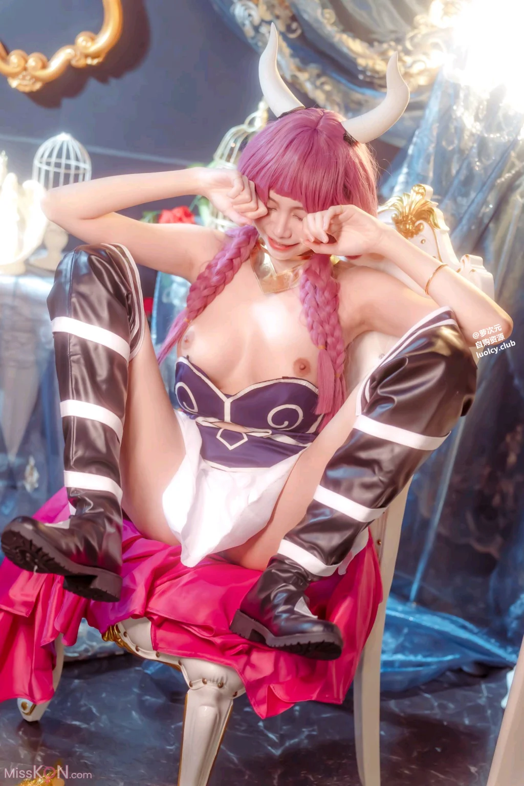 Coser@Haruka_ハルカ (Haruka芸希): 阿烏拉給我脫掉!｜雙女神的秘密快樂時光 (70 photos + 1 video) – Page 3