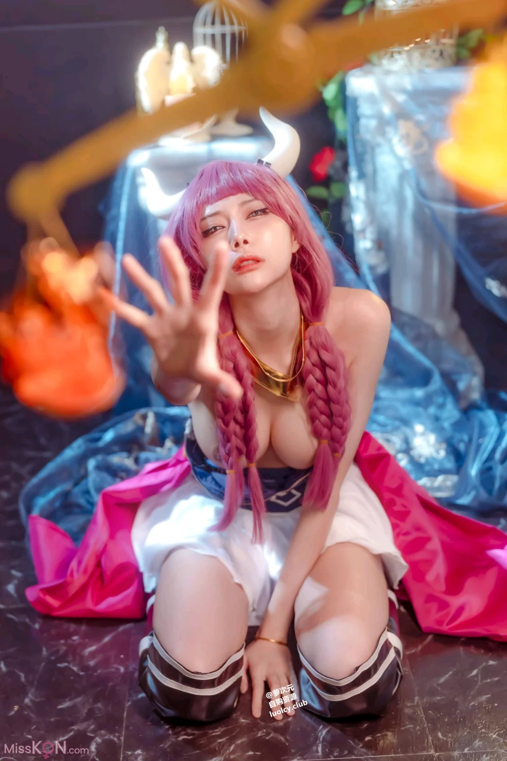 Coser@Haruka_ハルカ (Haruka芸希): 阿烏拉給我脫掉!｜雙女神的秘密快樂時光 (70 photos + 1 video) – Page 3