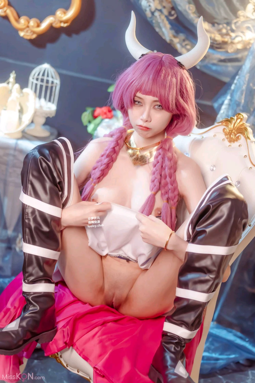 Coser@Haruka_ハルカ (Haruka芸希): 阿烏拉給我脫掉!｜雙女神的秘密快樂時光 (70 photos + 1 video) – Page 3