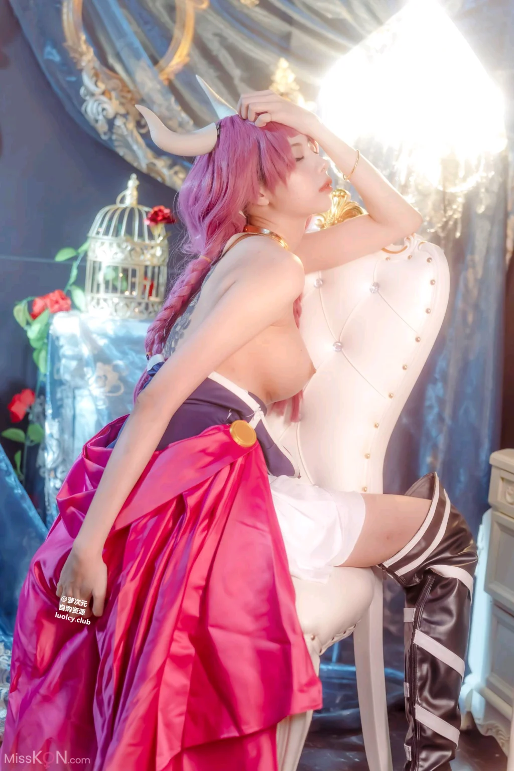 Coser@Haruka_ハルカ (Haruka芸希): 阿烏拉給我脫掉!｜雙女神的秘密快樂時光 (70 photos + 1 video) – Page 3