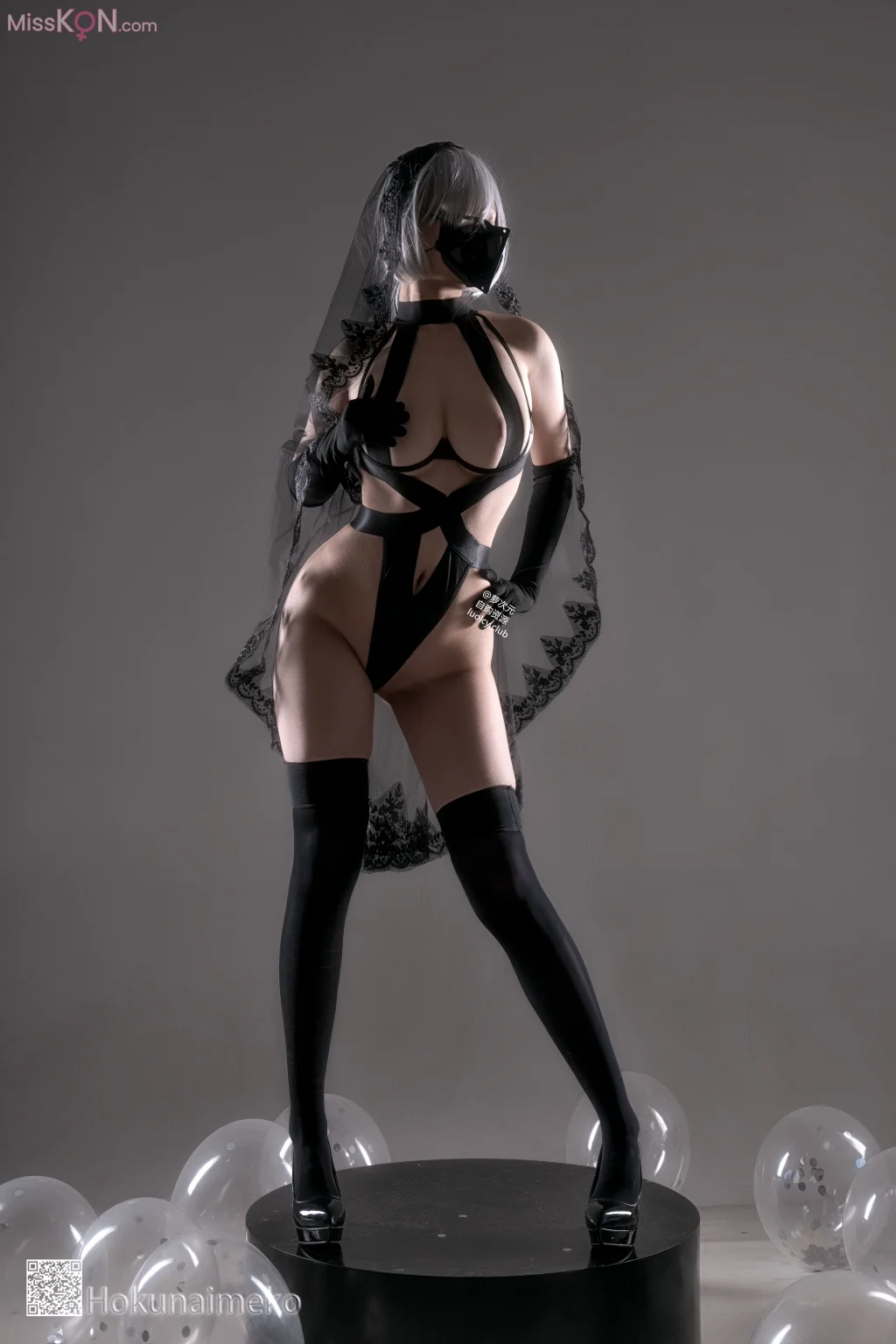 Coser@Hokunaimeko (北乃芽子): 8K 火华NieRAutomata_2B (71 photos + 2 videos) – Page 2
