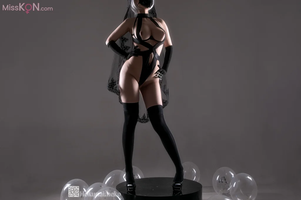 Coser@Hokunaimeko (北乃芽子): 8K 火华NieRAutomata_2B (71 photos + 2 videos) – Page 3