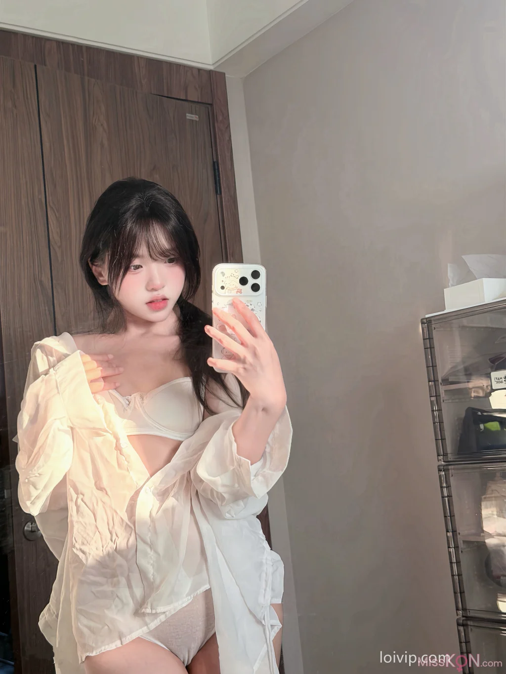 Coser@你的真真u: Cos白衬衫 (66 photos + 2 videos)