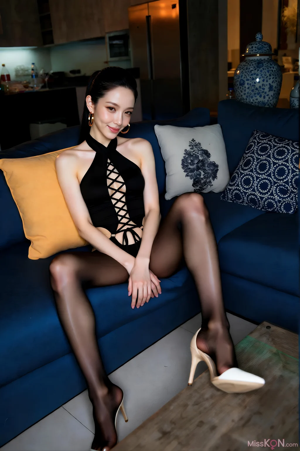 [AIGirl] 米妹 情趣黑丝 (90 photos) – Page 3