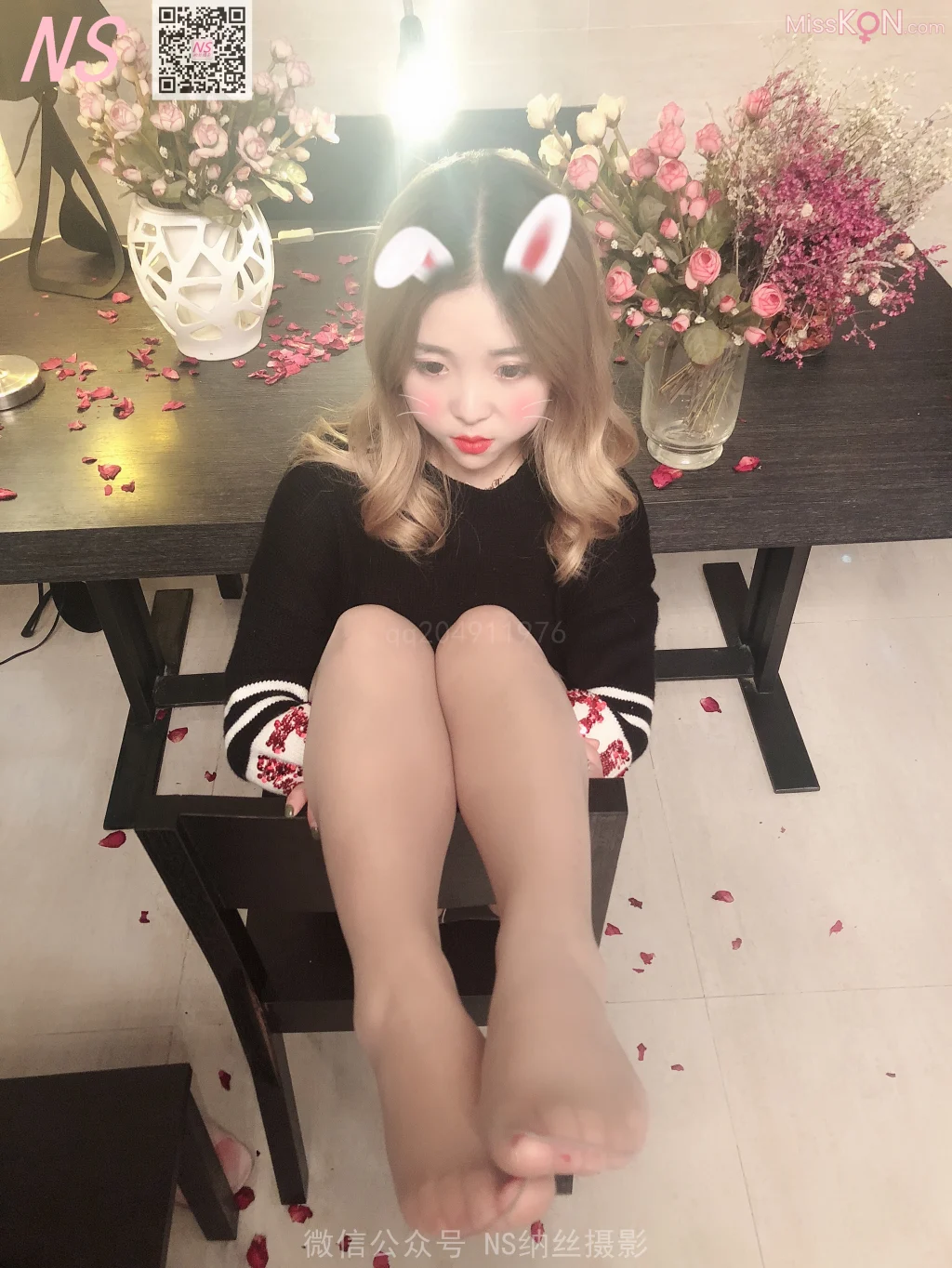 [NS纳丝摄影] No.009: 师妹 小萝卜和宠物的丝丝 (71 photos + 2 videos) – Page 2