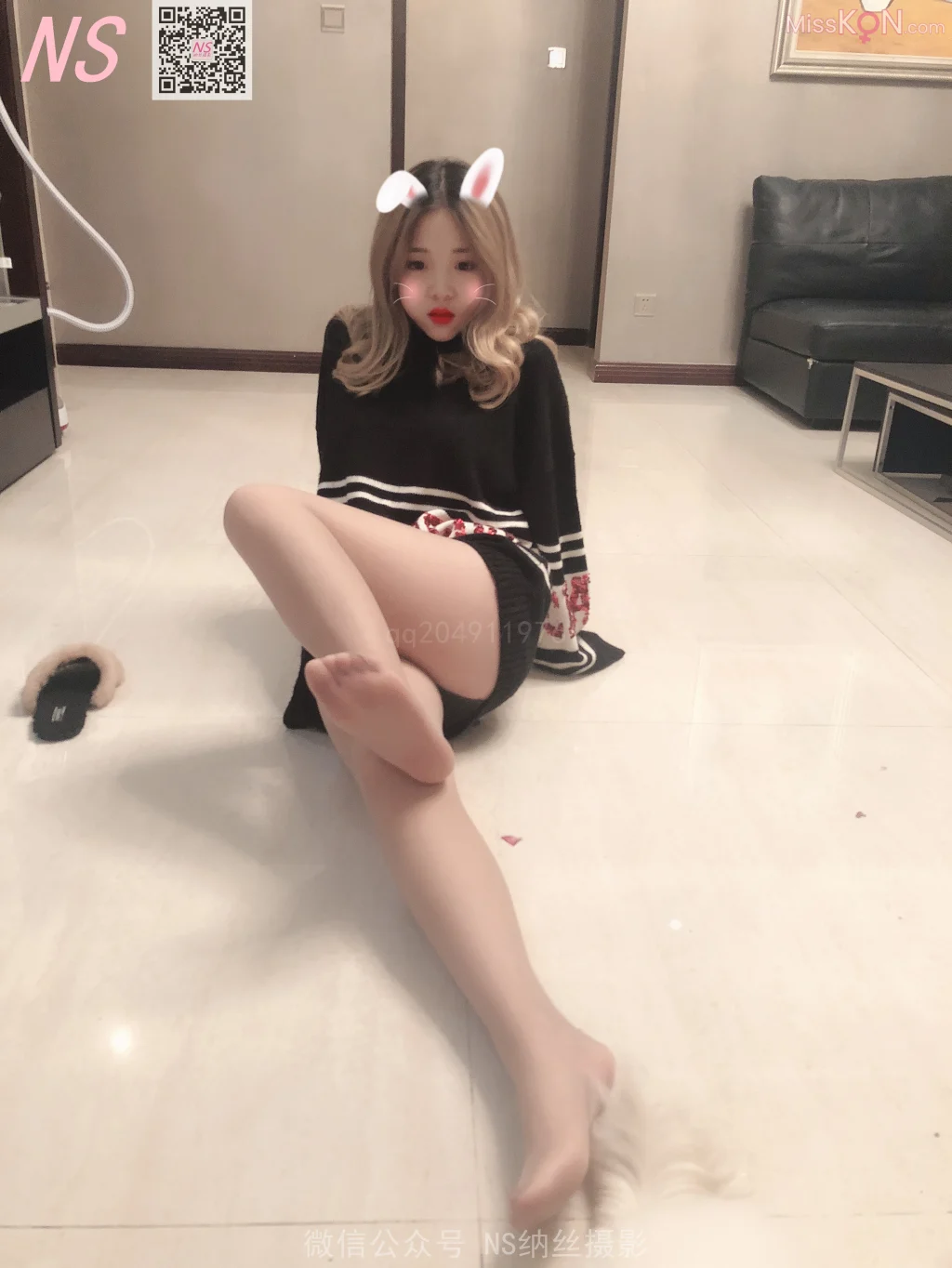 [NS纳丝摄影] No.009: 师妹 小萝卜和宠物的丝丝 (71 photos + 2 videos) – Page 2