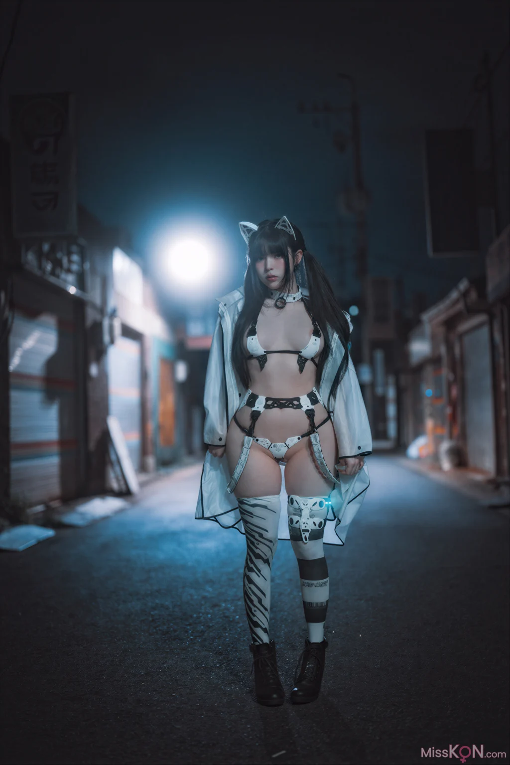 [AI Enhanced] DJAWA Photo: Yudi (유디) – Nightcrawler Cybercat (56 photos)