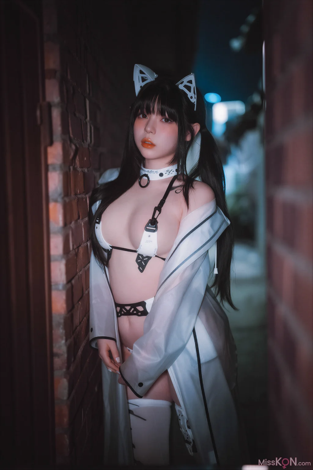 [AI Enhanced] DJAWA Photo: Yudi (유디) – Nightcrawler Cybercat (56 photos)