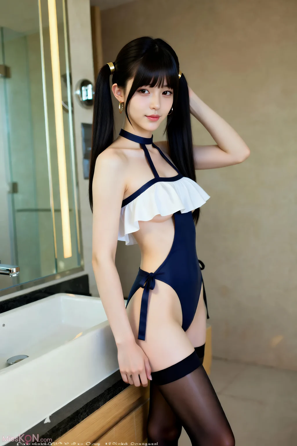 [AIGirl] 柚柚sasa 黑丝死库水 (75 photos) – Page 2