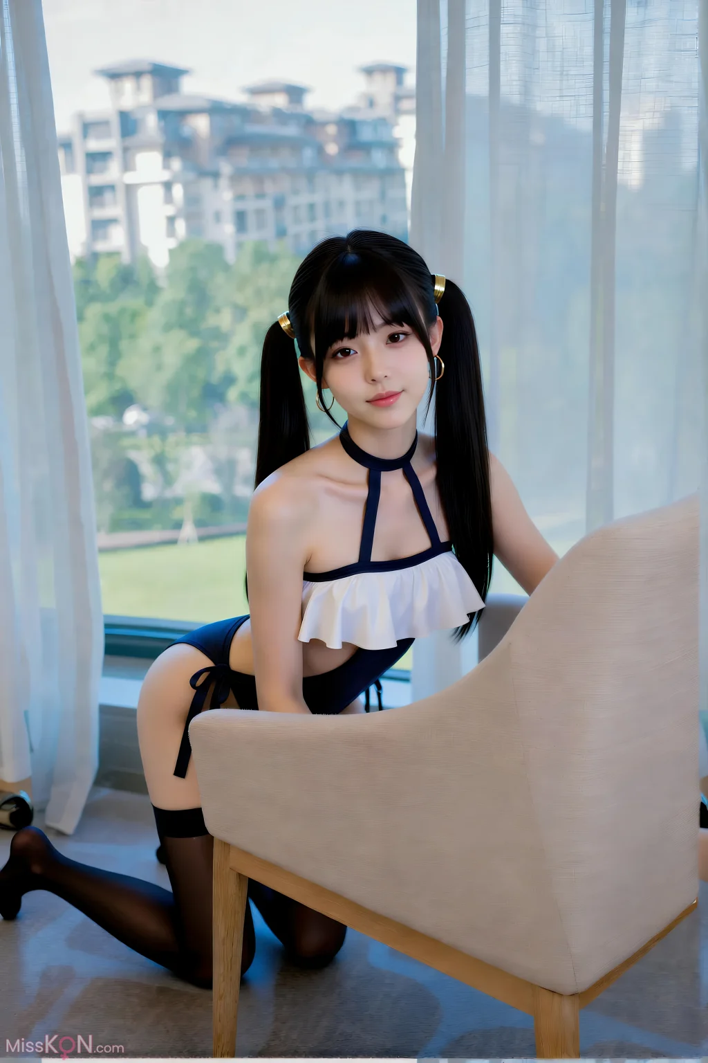 [AIGirl] 柚柚sasa 黑丝死库水 (75 photos) – Page 3