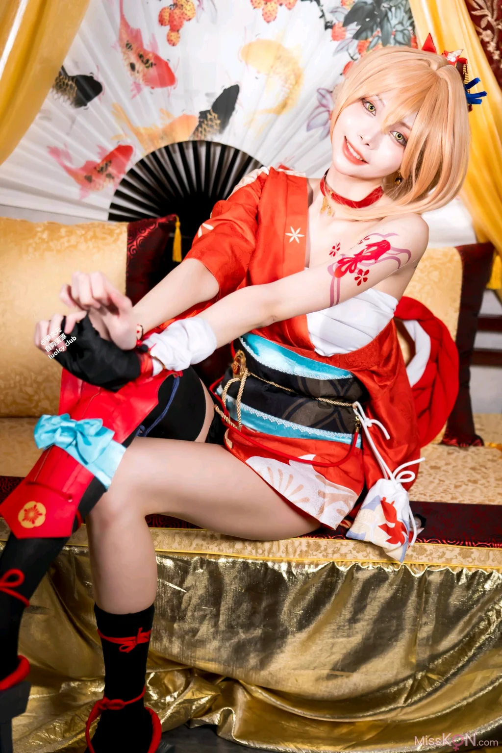 Coser@Haruka_ハルカ (Haruka芸希): 金魚花火今宵花火見 (68 photos + 1 video) – Page 2