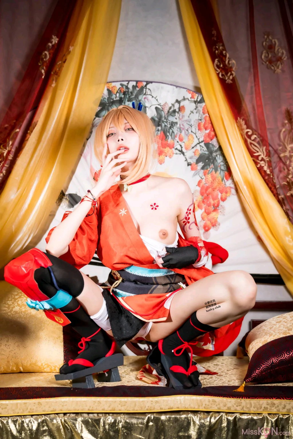 Coser@Haruka_ハルカ (Haruka芸希): 金魚花火今宵花火見 (68 photos + 1 video) – Page 2