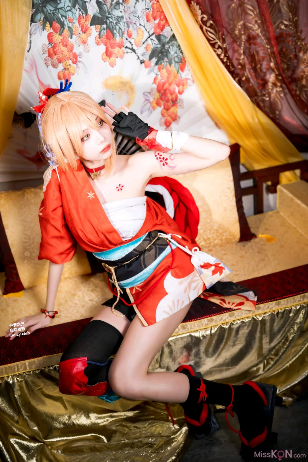 Coser@Haruka_ハルカ (Haruka芸希): 金魚花火今宵花火見 (68 photos + 1 video) – Page 2