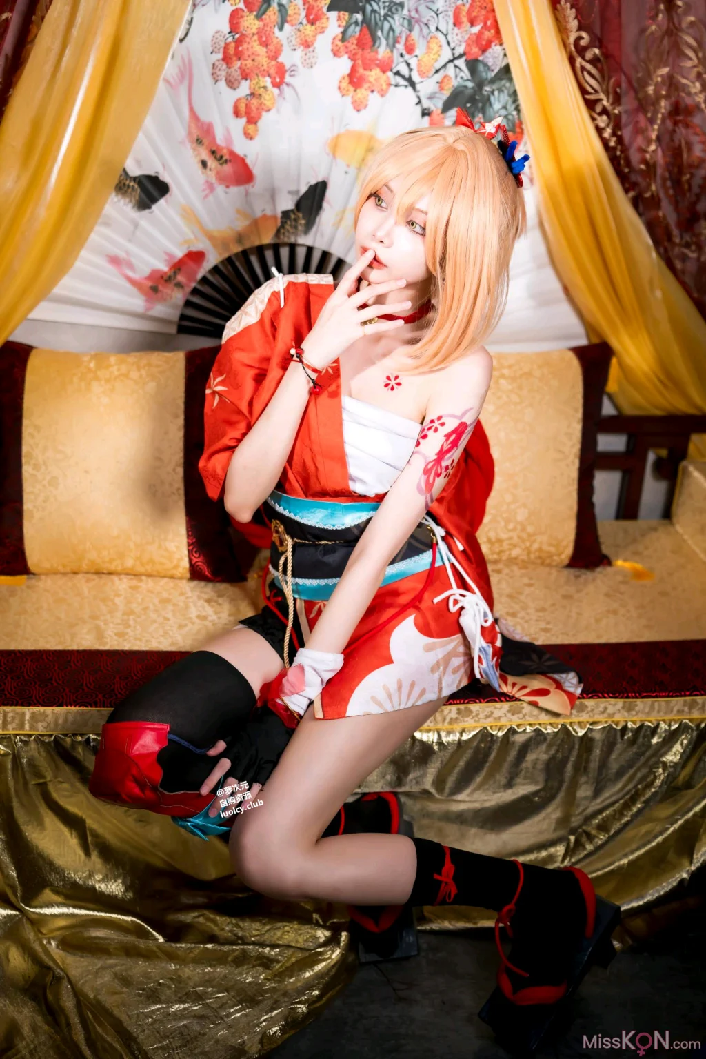 Coser@Haruka_ハルカ (Haruka芸希): 金魚花火今宵花火見 (68 photos + 1 video) – Page 3