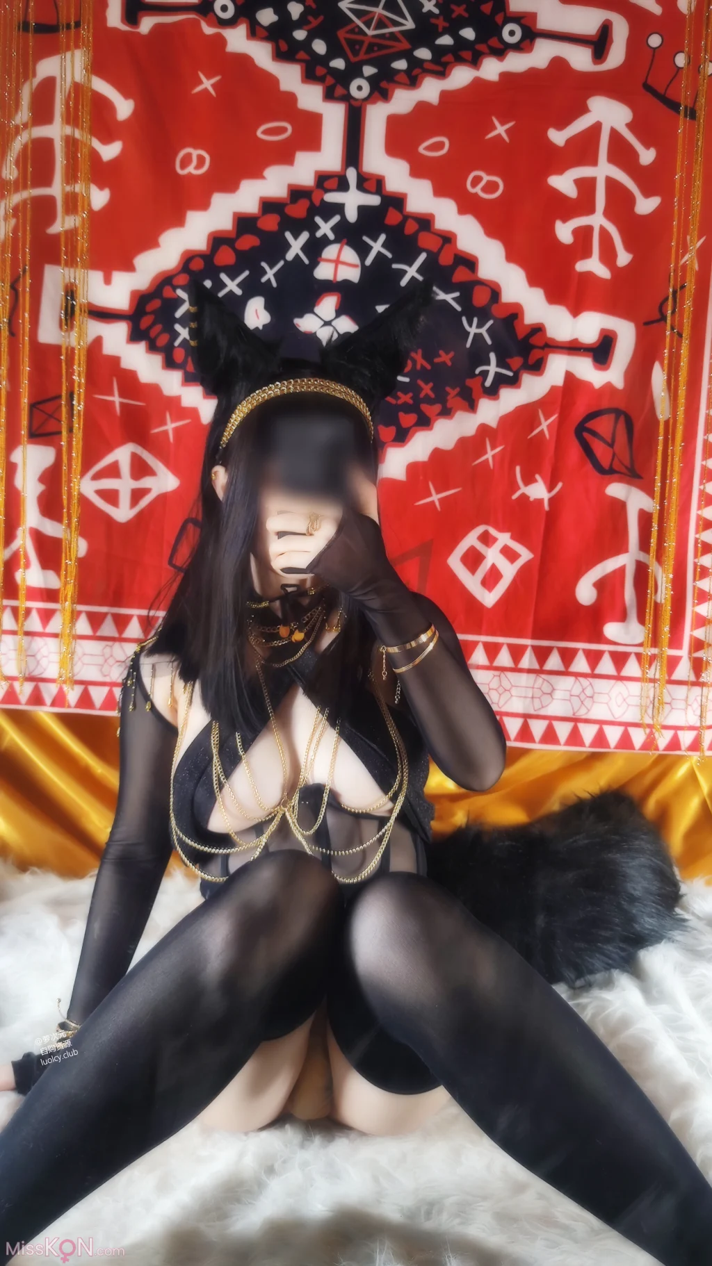 Coser@Hokunaimeko (北乃芽子): G奶 8K 阿努比斯アヌビシ (87 photos + 2 videos)