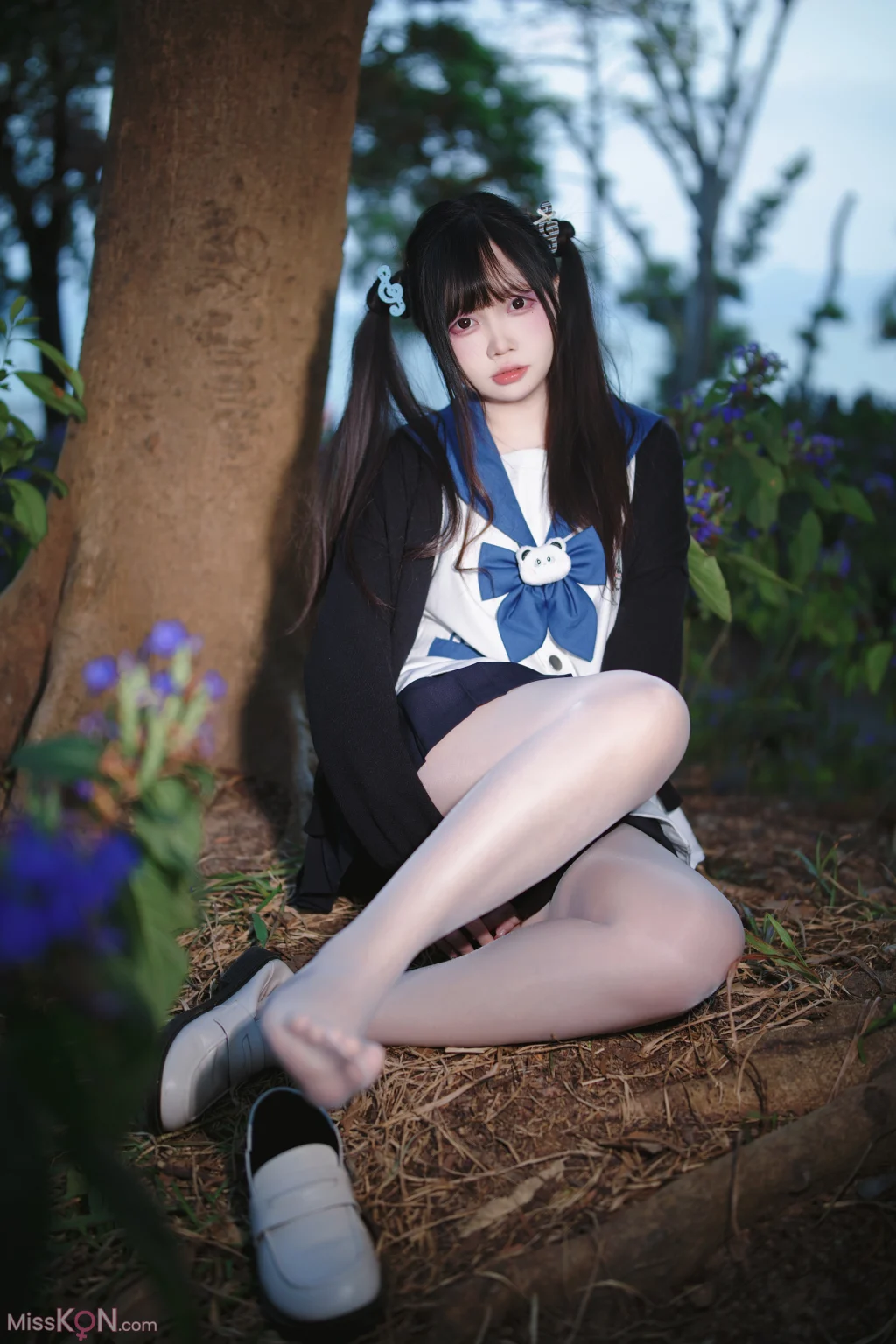 Coser@洛桑w伊梓: 桑梓双马尾jk (38 photos)