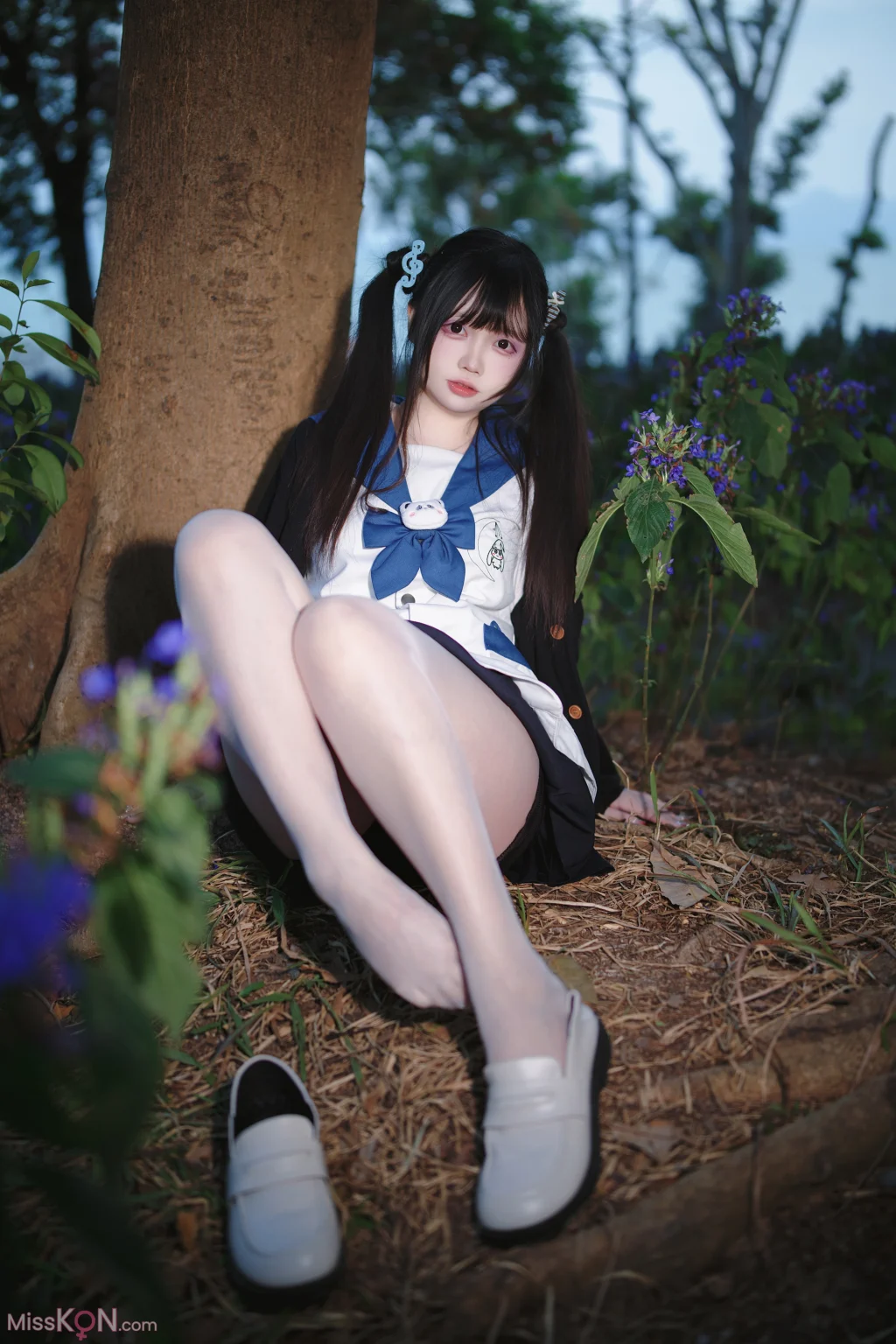 Coser@洛桑w伊梓: 桑梓双马尾jk (38 photos)