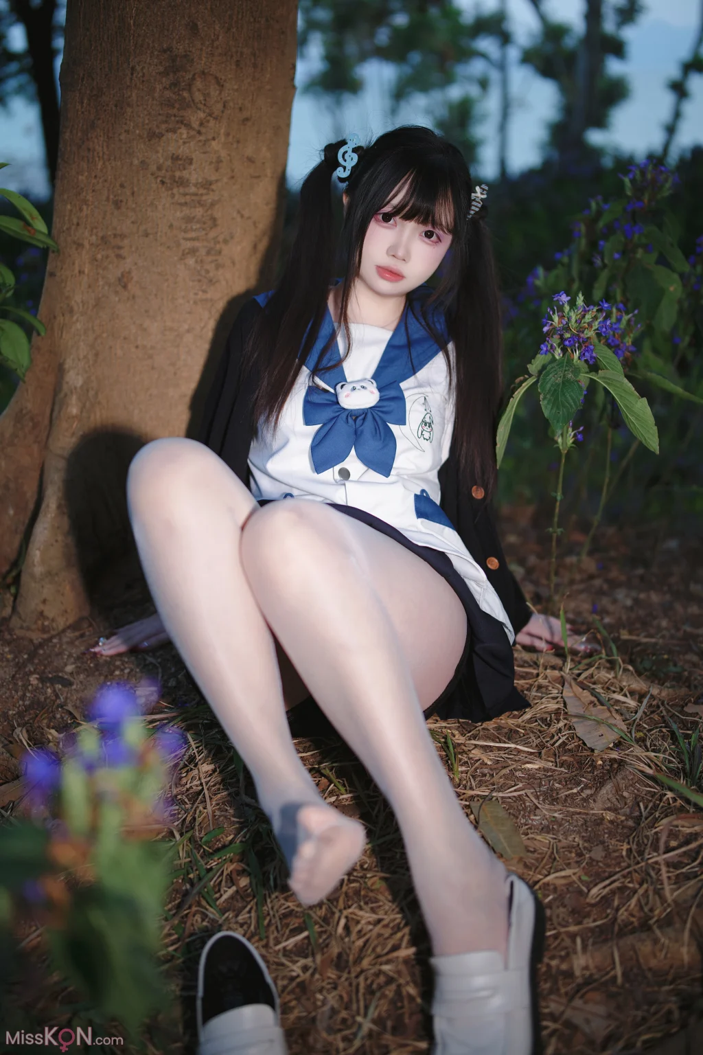 Coser@洛桑w伊梓: 桑梓双马尾jk (38 photos)