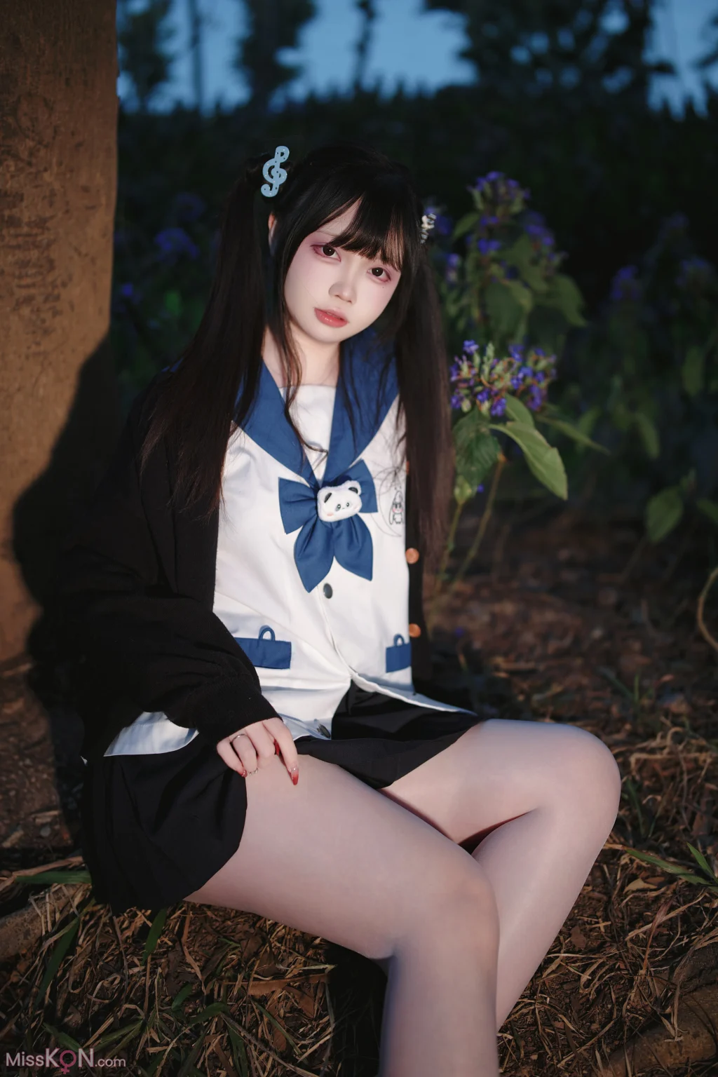 Coser@洛桑w伊梓: 桑梓双马尾jk (38 photos)
