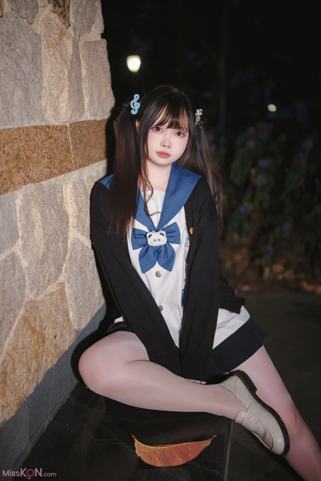 Coser@洛桑w伊梓: 桑梓双马尾jk (38 photos)