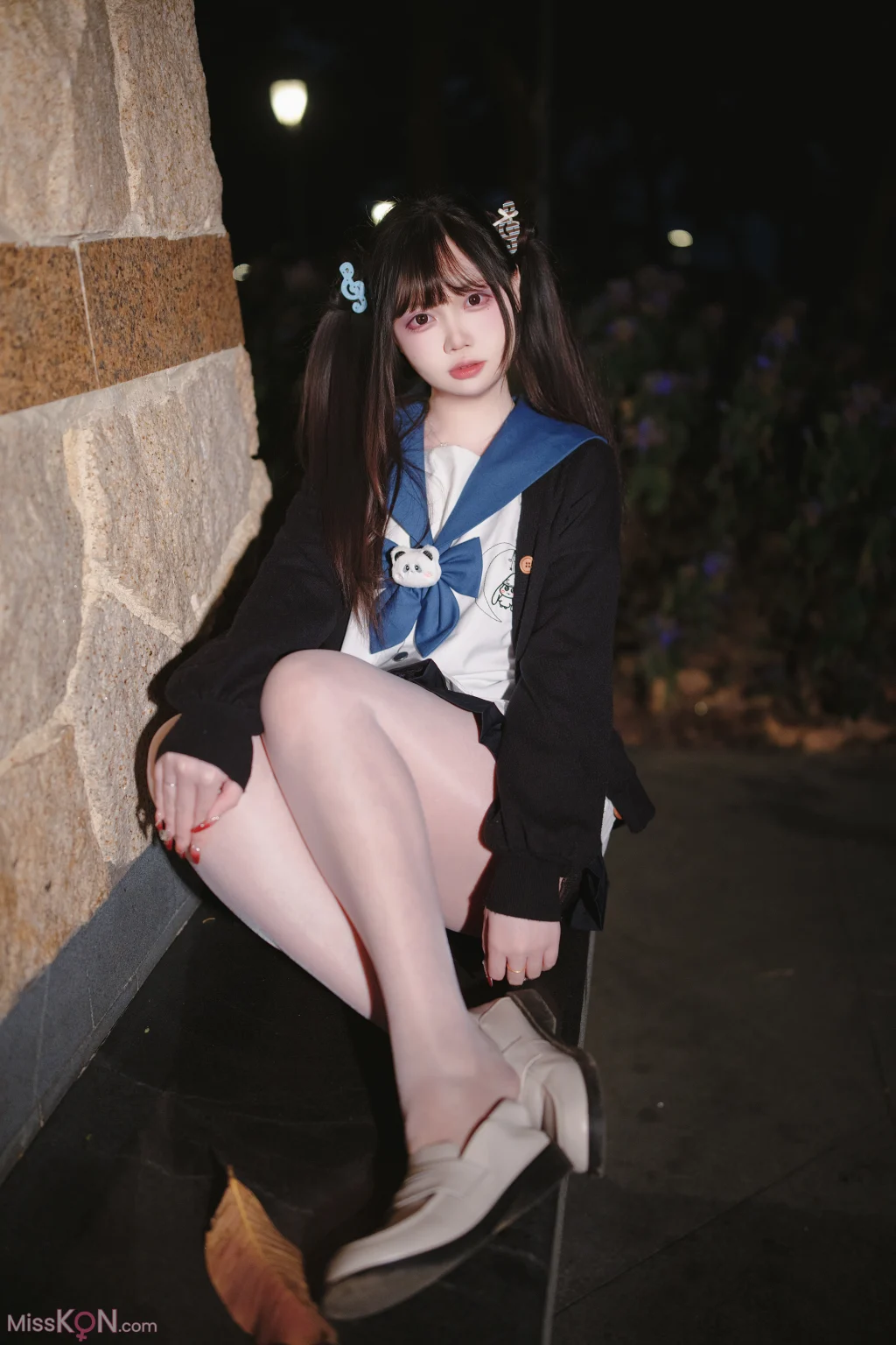 Coser@洛桑w伊梓: 桑梓双马尾jk (38 photos)