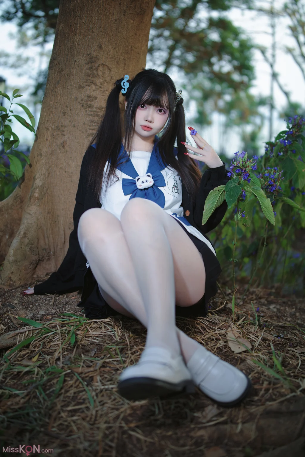 Coser@洛桑w伊梓: 桑梓双马尾jk (38 photos) – Page 2