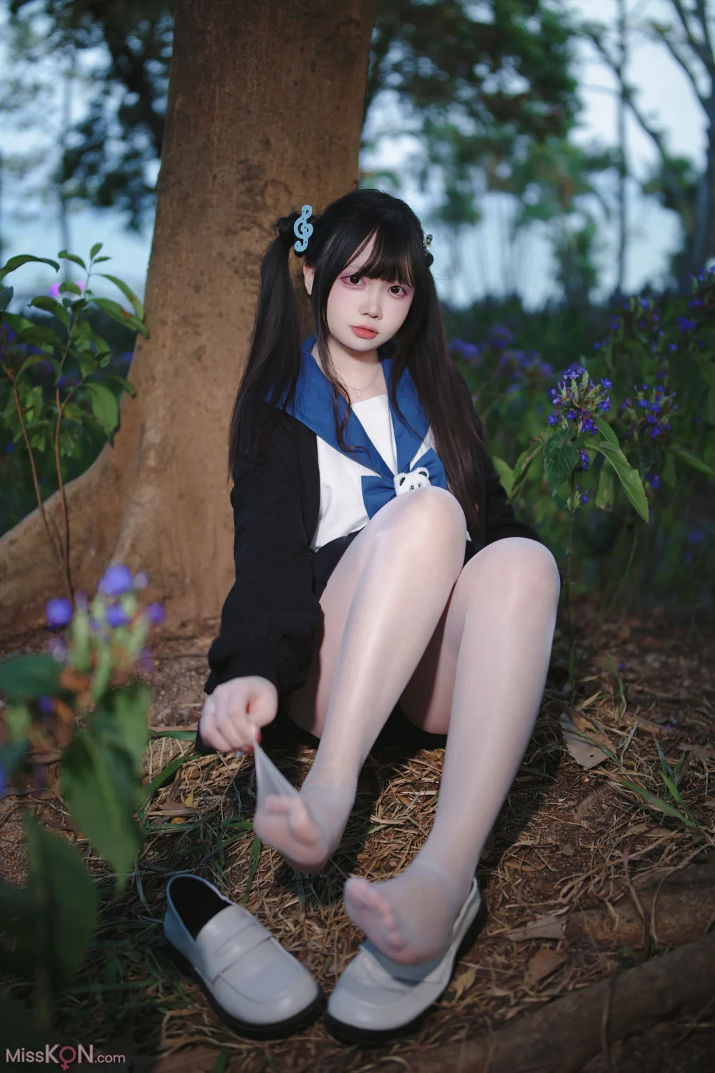 Coser@洛桑w伊梓: 桑梓双马尾jk (38 photos) – Page 2