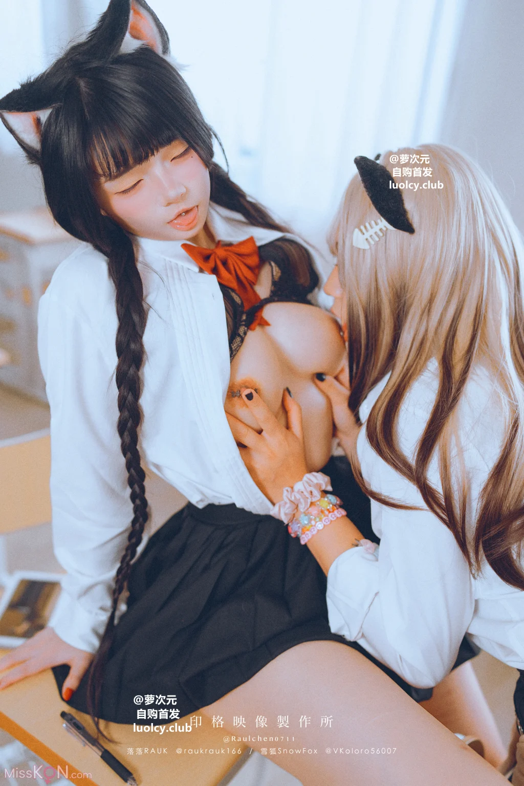 Coser@落落Raku: 8K Cos猫物語 (71 photos + 1 video)