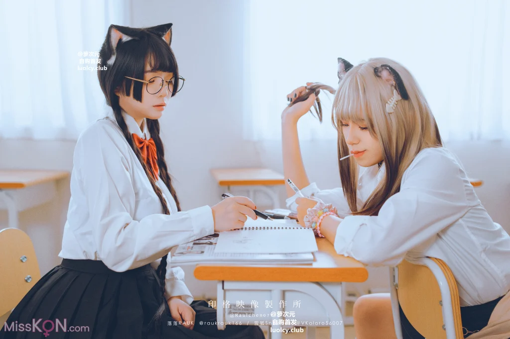 Coser@落落Raku: 8K Cos猫物語 (71 photos + 1 video)