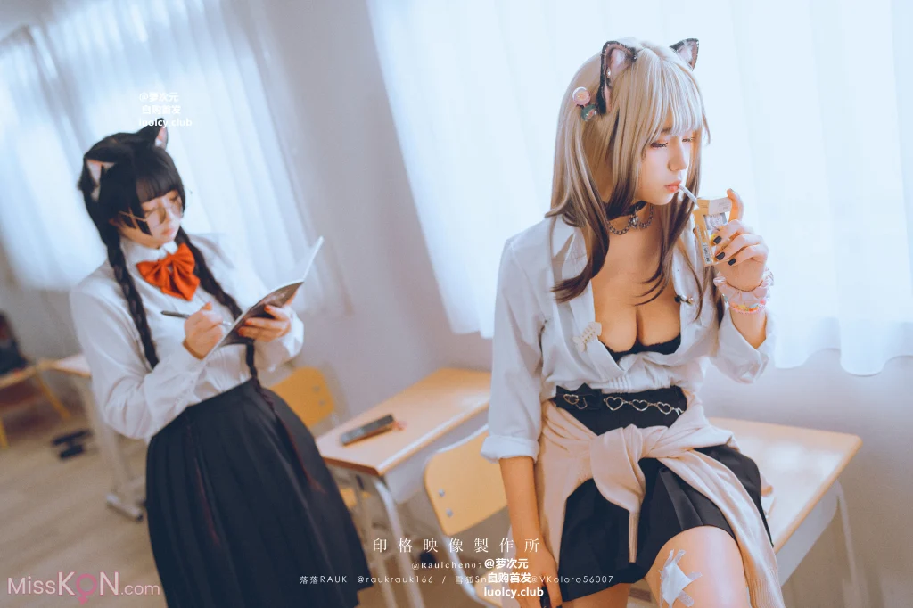 Coser@落落Raku: 8K Cos猫物語 (71 photos + 1 video)