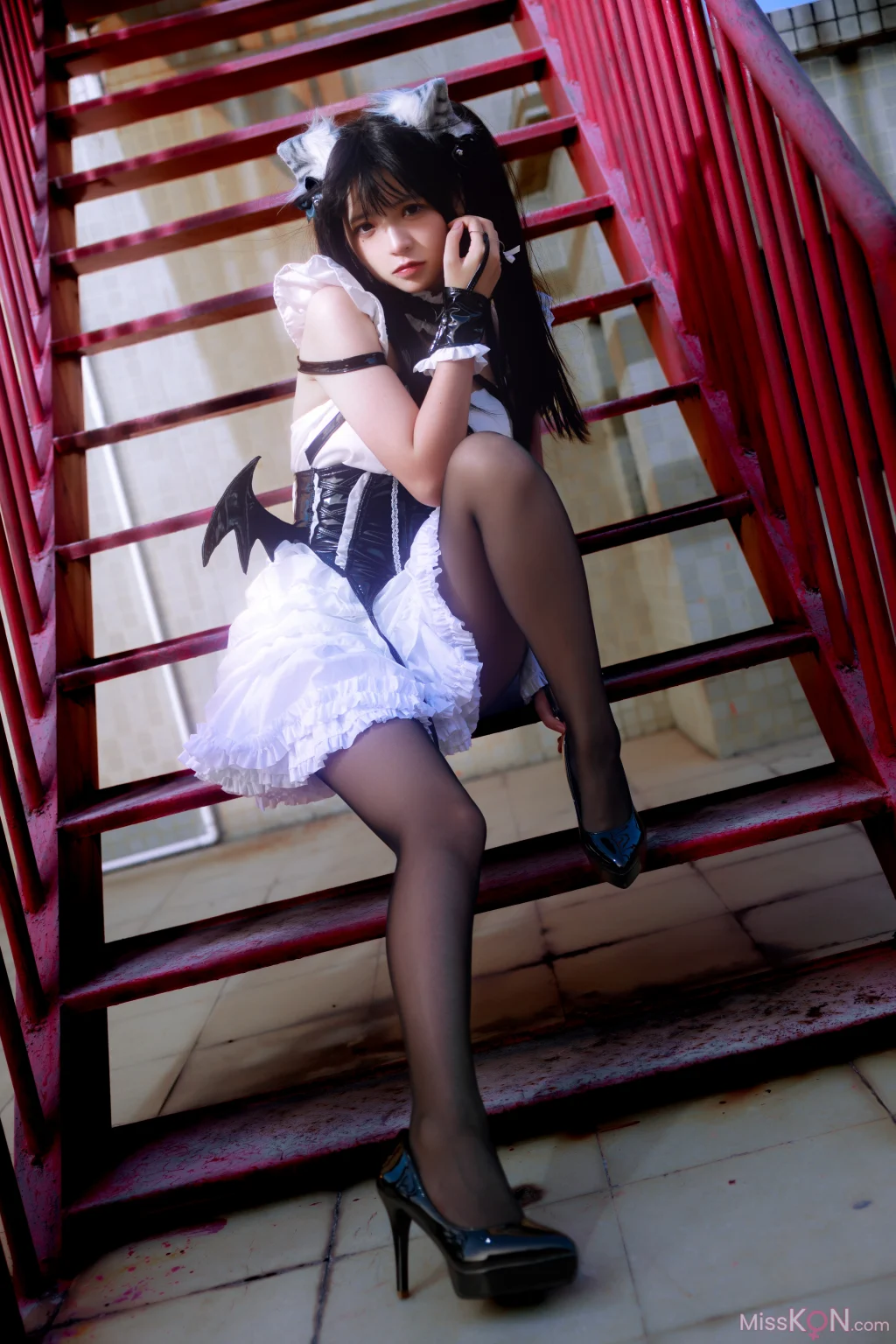 Coser@疯猫ss: 红梯女卟 (40 photos)