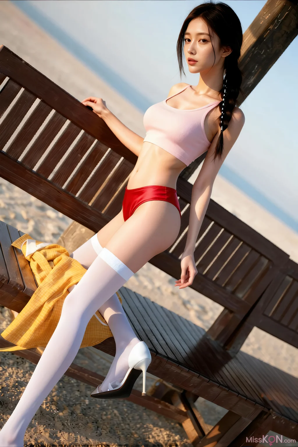 [AIGirl] 熙蕾学姐 粉色文胸 (88 photos) – Page 2