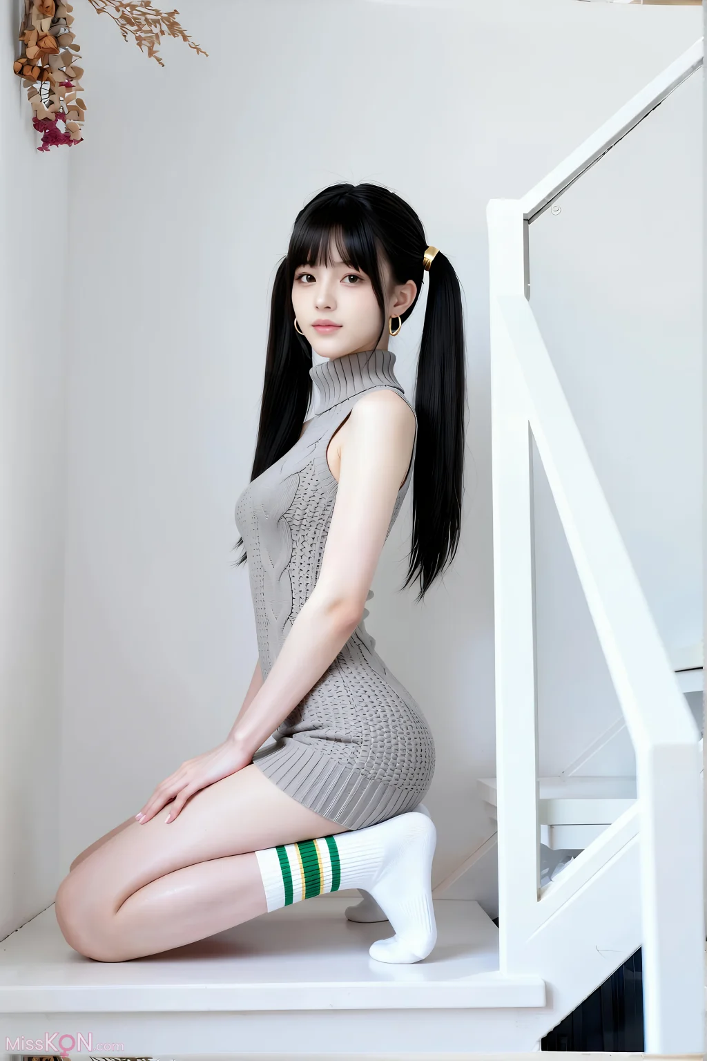 [AIGirl] 柚柚sasa 针织裙 (76 photos) – Page 2