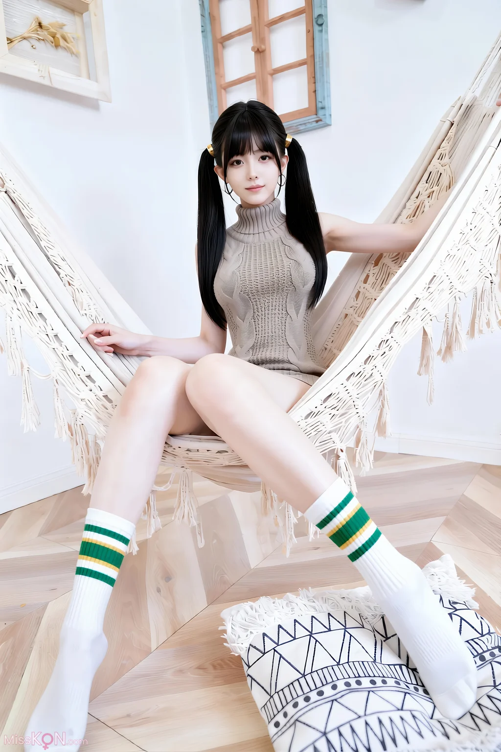 [AIGirl] 柚柚sasa 针织裙 (76 photos) – Page 2