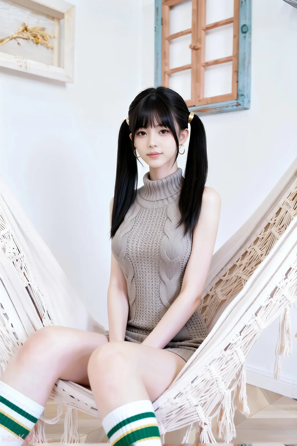 [AIGirl] 柚柚sasa 针织裙 (76 photos) – Page 2