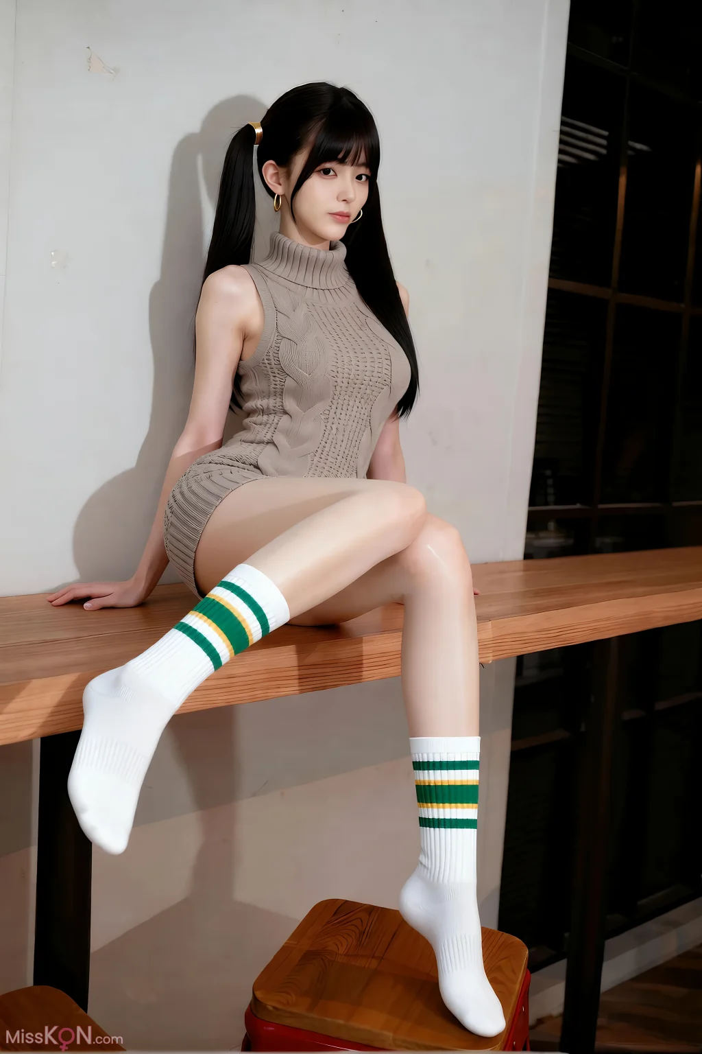 [AIGirl] 柚柚sasa 针织裙 (76 photos) – Page 3