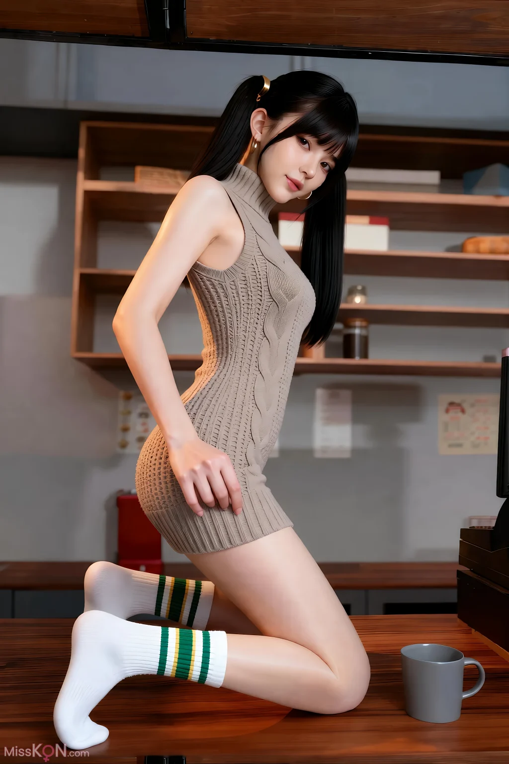 [AIGirl] 柚柚sasa 针织裙 (76 photos) – Page 3