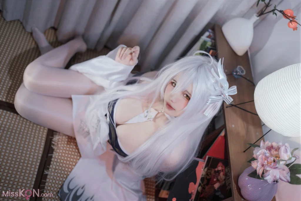 Coser@阿半今天很开心: 碧蓝航线 白凤 和服 (60 photos + 1 video) – Page 2